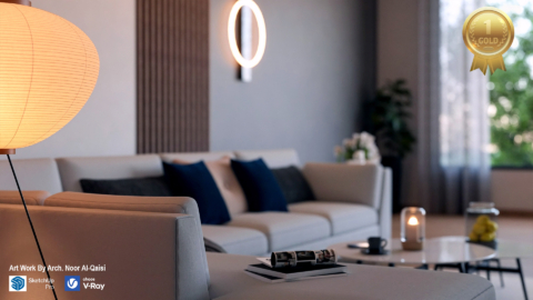 Art work rendered by Arch.                                     Noor Al Qaisi